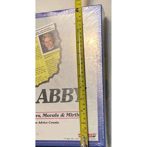 Dear Abby Game of Manners Morals Mirth Pastime Games 1992 Sealed Family Fun Play - Picture 6 of 7